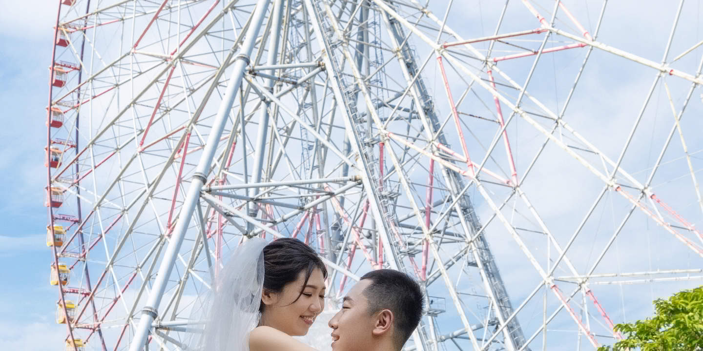 Tokio: Tour fotográfico de bodas con 3 ubicaciones y estilismo profesional